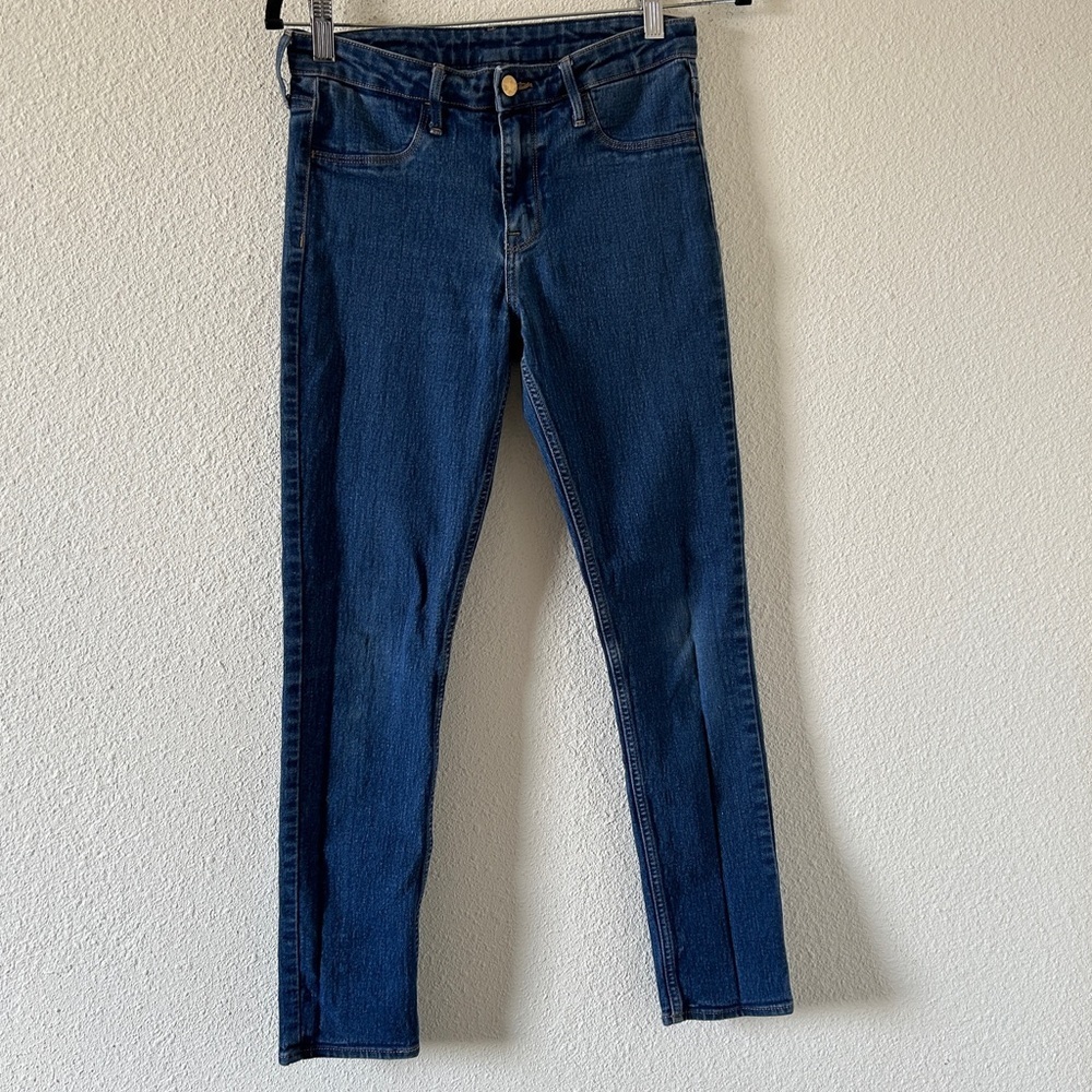 & Denim Skinny Ankle Jeans Women’s 27 Blue Sexy Casual Dress Rockabilly Pin Up